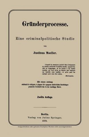 Carte Grunderprocesse Justinus Moeller