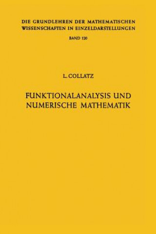 Könyv Funktionalanalysis und Numerische Mathematik Lothar Collatz