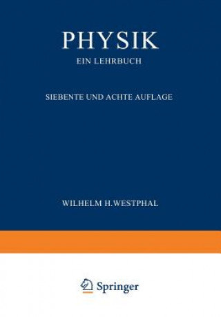 Buch Physik Ein Lehrbuch Wilhelm H. Westphal