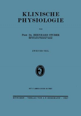 Książka Klinische Physiologie Berhard Stuber