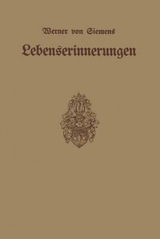 Carte Lebenserinnerungen Werner von Siemens