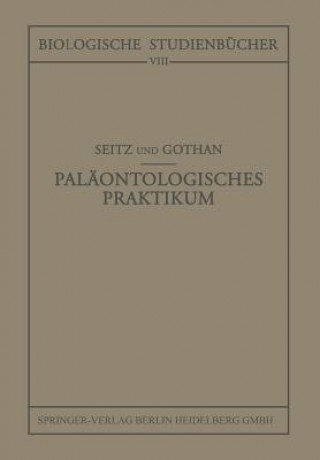 Książka Palaontologisches Praktikum O. Seitz