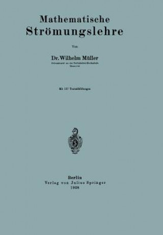 Carte Mathematische Str mungslehre Wilhelm Müller