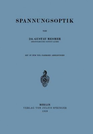 Carte Spannungsoptik Gustav Mesmer