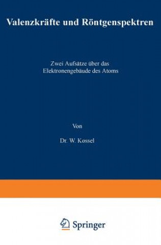 Book Valenzkr fte Und R ntgenspektren W. Kossel