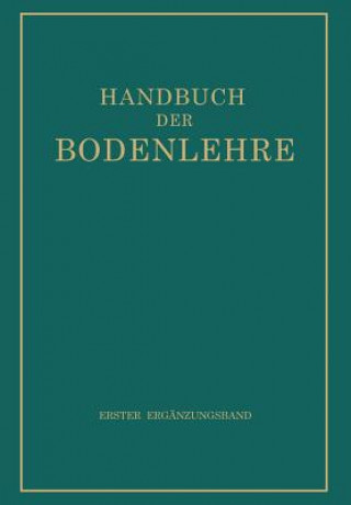Książka Handbuch Der Bodenlehre E. Blanck