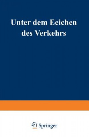 Kniha Unter Dem Zeichen Des Verkehrs NA Billig