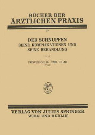 Könyv Der Schnupfen Emil Glas