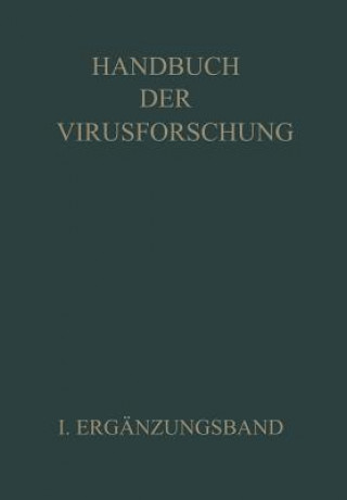 Kniha Handbuch Der Virusforschung R. Doerr