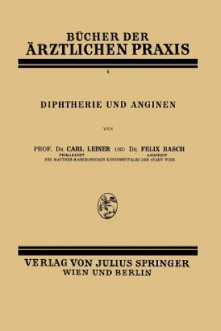 Book Diphtherie Und Anginen Carl Leiner