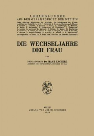 Книга Die Wechseljahre Der Frau Hans Zacherl