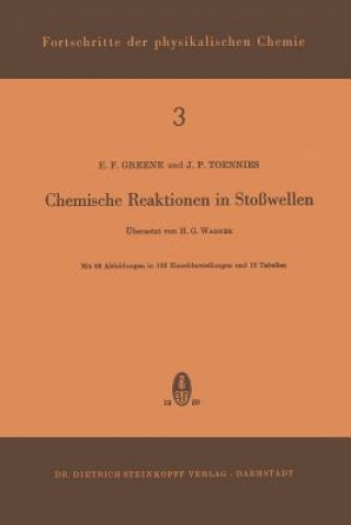 Kniha Chemische Reaktionen in Stosswellen E.F. Green