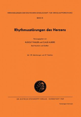 Kniha Rhythmusstoerungen Des Herzens 