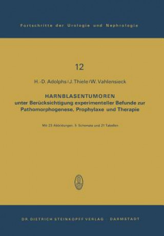 Book Harnblasentumoren H.-D. Adolphs
