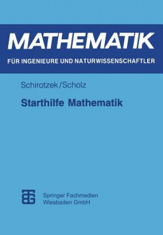 Knjiga Starthilfe Mathematik Winfried Schirotzek