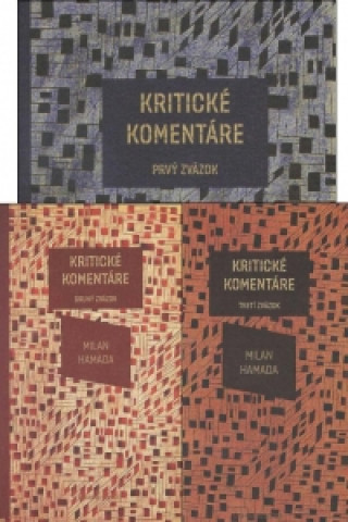 Book Kritické komentáre 1-3 + Odpovede Milan Hamada