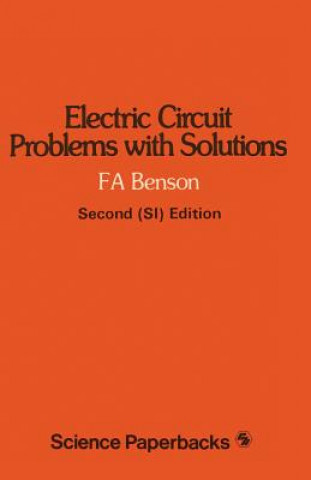 Buch Electric Circuit Problems with Solutions F. A. Benson