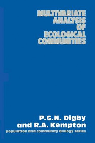 Kniha Multivariate Analysis of Ecological Communities P.G.N. Digby