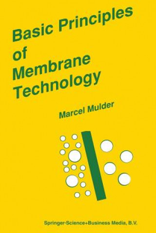 Kniha Basic Principles of Membrane Technology J. Mulder