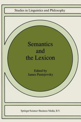 Kniha Semantics and The Lexicon James Pustejovsky