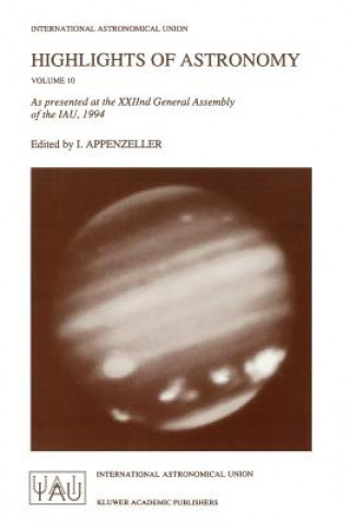 Kniha Highlights of Astronomy Immo Appenzeller