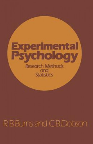 Kniha Experimental Psychology R.B. Burns