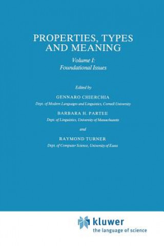 Kniha Properties, Types and Meaning G. Chierchia