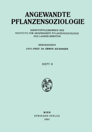 Kniha Angewandte Pflanzensoziologie 