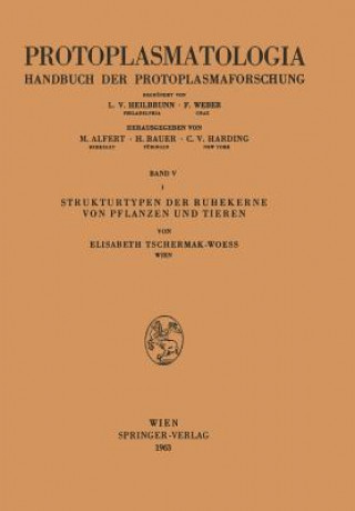 Kniha Strukturtypen Der Ruhekerne Von Pflanzen Und Tieren Elisabeth Tschermak-Woess