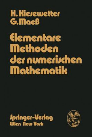 Buch Elementare Methoden der numerischen Mathematik H. Kiesewetter