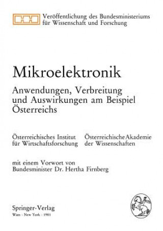 Könyv Mikroelektronik Hertha Firnberg