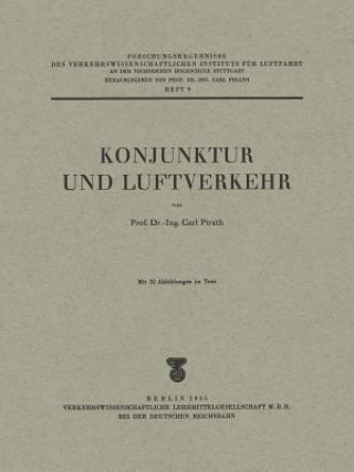 Libro Konjunktur Und Luftverkehr Carl Pirath