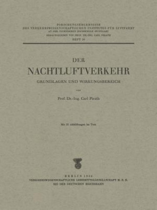 Kniha Der Nachtluftverkehr Carl Pirath