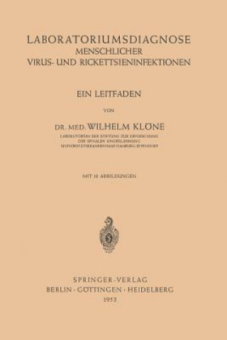Carte Laboratoriumsdiagnose Menschlicher Virus- Und Rickettsieninfektionen Wilhelm Klöne