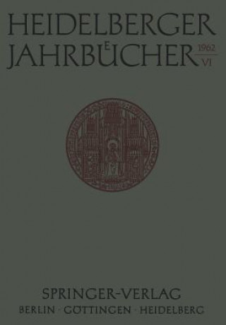Книга Heidelberger Jahrb cher 