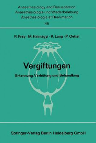 Book Vergiftungen Rudolf Frey