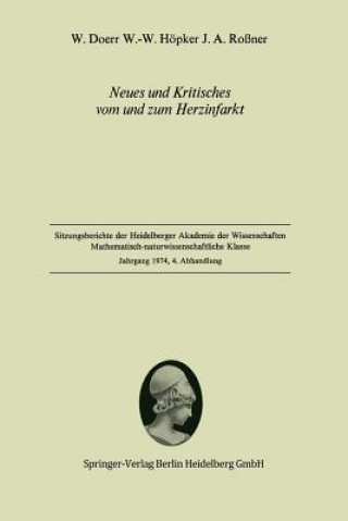 Kniha Neues Und Kritisches Vom Und Zum Herzinfarkt W. Doerr