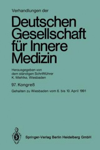 Książka Verhandlungen Der Deutschen Gesellschaft Fur Innere Medizin Klaus Miehlke