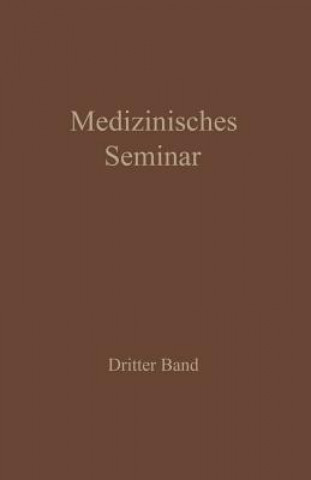 Kniha Medizinisches Seminar 