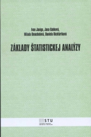 Kniha Základy štatistickej analýzy Jana Gabková