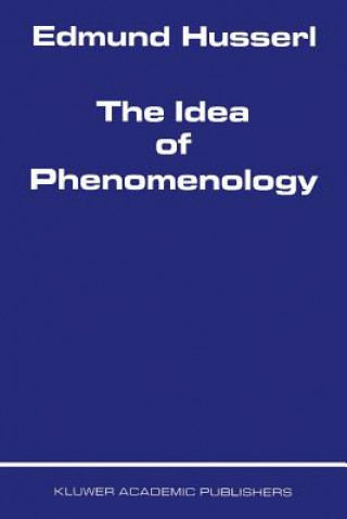 Книга Idea of Phenomenology Edmund Husserl