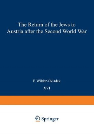 Book Return Movement of Jews to Austria after the Second World War F. Wilder-Okladek