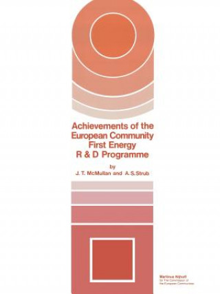 Kniha Achievements of The European Community First Energy R & D Programme J.T. McMullan