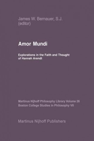 Книга Amor Mundi J.W. Bernauer