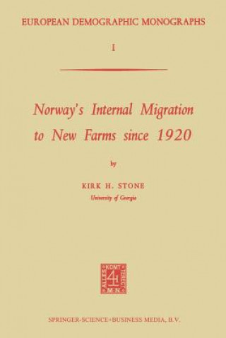 Carte Norway's Internal Migration to New Farms since 1920 K.H. Stone