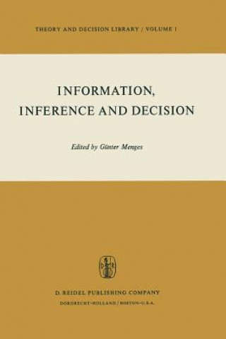 Boek Information, Inference and Decision G. Menges