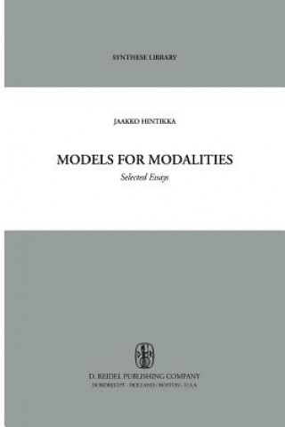 Knjiga Models for Modalities Jaakko Hintikka