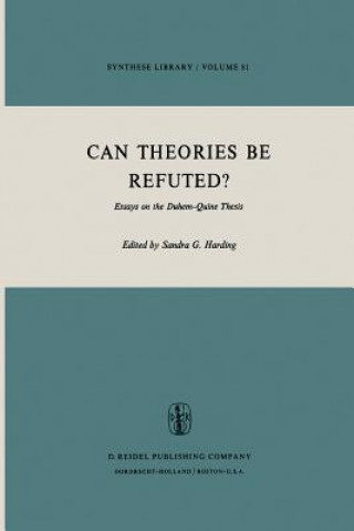 Kniha Can Theories be Refuted? Sandra Harding