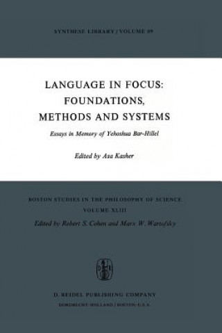 Carte Language in Focus: Foundations, Methods and Systems A. Kasher