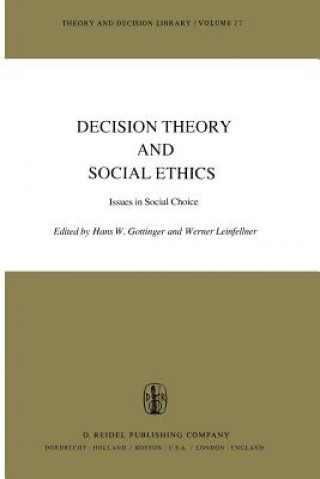 Książka Decision Theory and Social Ethics H.W. Gottinger